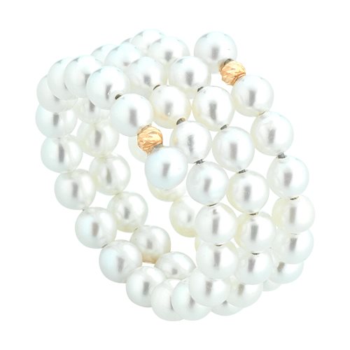 Ringe Marcello Pane Dame in Perlen BUAN 003 - BUAN 003